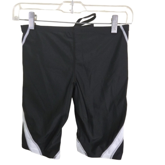 TYR NWT Alliance Jammer Swimsuit Black White ASO Olympics Size 32 - Picture 3 of 7